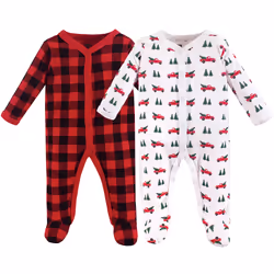Hudson Baby 11155556_ChristmasTree_3-6, Baby (0 - 2 years), Male, 3-6 M, 2 pc(s)