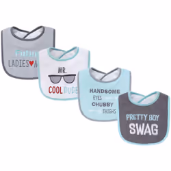 Hudson Baby 10556036_PrettyBoy, Male, Baby (0 - 2 years), 4 pc(s), Cotton