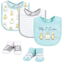 Hudson Baby 10556194_EASTERCHICKS_ONESIZE baby bib