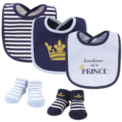 Hudson Baby 10456238_HANDSOMEASAPRINCE baby bib