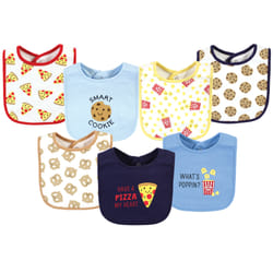 Hudson Baby 10556350_PIZZASNACKS_ONESIZE baby bib Cotton
