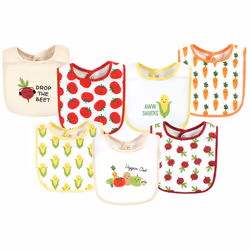 Hudson Baby 10556354_VEGGIES_ONESIZE, Male, Baby (0 - 2 years), One Size, Cotton