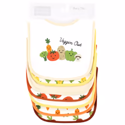 Hudson Baby 10556354_VEGGIES_ONESIZE baby bib Cotton