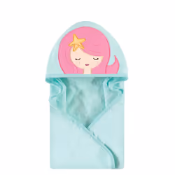 Hudson Baby 10356496_MERMAID_ONESIZE, Cotton, Girl