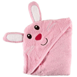 Hudson Baby 10356557_PinkBunny baby towel Cotton