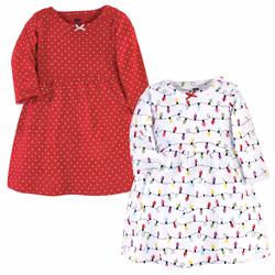 Hudson Baby 11156719_ChristmasLights_6-9M, Baby (0 - 2 years), Female, 6-9 M, 2 pc(s)