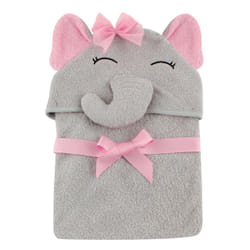 Hudson Baby 10357057_GirlElephant baby towel Cotton