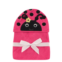 Hudson Baby 10357059_LadyBug baby towel Cotton