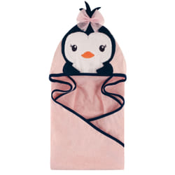 Hudson Baby 10357086_GirlyPengiun baby towel Cotton