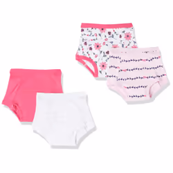 Hudson Baby Unisex Baby Cotton Training Pants Botanical  3 Toddler