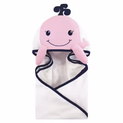 Hudson Baby 10357137_Whale, Cotton, Girl