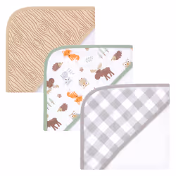 Hudson Baby 10357444_WOODLAND_ONESIZE, Cotton, Boy