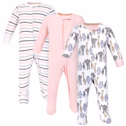 Hudson Baby 10157731_PINKSAFARI_3-6M, Baby (0 - 2 years), Female, 3-6 M