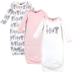 Hudson Baby 10157806_PINKSAFARI_PREEMIE full body sleepwear