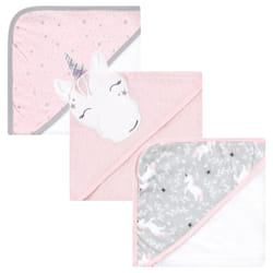 Hudson Baby 10357898_PINKUNICORN_ONESIZE baby towel Cotton