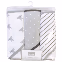 Hudson Baby 10357910_ModernElephant_OneSize baby towel Cotton