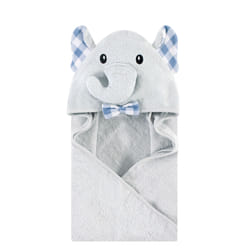 Hudson Baby 10357978_GINGHAMELEPHANT_ONESIZE baby towel Cotton