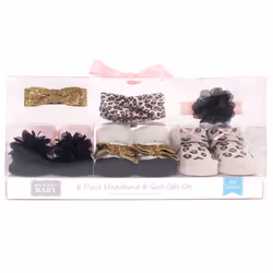Hudson Baby 10458285_PRETTYLEOPARD_OneSize, Hat, Socks, Female, Child, One Size