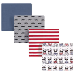 Hudson Baby 10259340_FrenchDog_OneSize baby blanket Boy