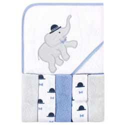 Hudson Baby 10359591_HANDSOMEELEPHANT_ONESIZE baby towel