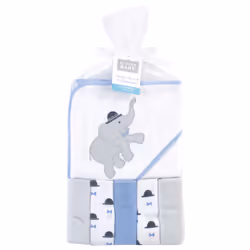 Hudson Baby 10359591_HANDSOMEELEPHANT_ONESIZE baby towel