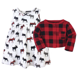 Hudson Baby 10159767_BUFFALOPLAIDMOOSE_6-9M dress