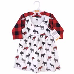 Hudson Baby 10159767_BUFFALOPLAIDMOOSE_5T dress