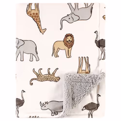 Hudson Baby 10259804_MODERNNEUTRALSAFARI_ONESIZE, Boy