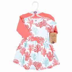 Touched By Nature 10162180_CORALREEF_0-3M dress