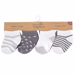 Touched By Nature 10763561_CHARCOALSTARS_6-12M sock Female