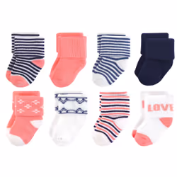 Touched By Nature 10766427_Love_0-6, Baby (0 - 2 years), Female, 0-6 M, 8 pair(s)