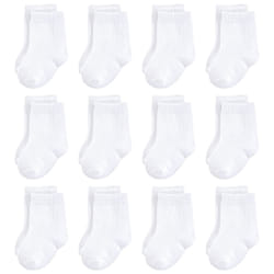 Touched By Nature 10766451_White_0-6 Female 12 pair(s)