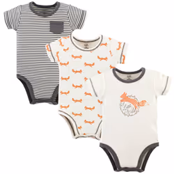 Touched By Nature 10167021_Fox_18-24, Bodysuit, Male, Long sleeve, 18-24 M, Baby (0 - 2 years), Cotton