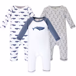 Touched By Nature 10167552_BlueWhale_18-24, Male, 18-24 M, Baby (0 - 2 years), Cotton, 3 pc(s)