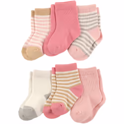Touched By Nature 10768672_Girl_0-6, Baby (0 - 2 years), Female, 0-6 M, 6 pair(s)