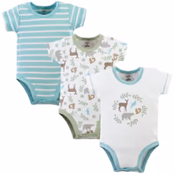 Touched By Nature 10168943_Forest_0-3, Bodysuit, Male, Long sleeve, 0-3 M, Baby (0 - 2 years), Cotton