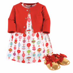 Little Treasure 11172503_Glitzmas_9-12M, Baby (0 - 2 years), Female, 9-12 M