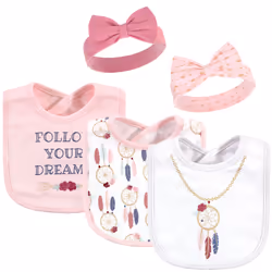 Little Treasure 10475526_DreamCatcher, Dribble/bandana bib, Female, Baby (0 - 2 years), 5 pc(s)
