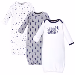 Yoga Sprout 10192317_Moon_Preemie, Child, Male, Preemie, 3 pc(s)