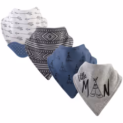 Yoga Sprout 10593000_LittleMan, Dribble/bandana bib, Male, Baby (0 - 2 years), 4 pc(s)