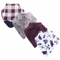 Yoga Sprout 10593014_Camper, Dribble/bandana bib, Male, Baby (0 - 2 years), 4 pc(s)