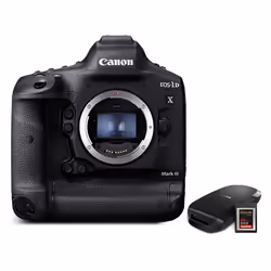 Canon EOS 1D X Mark III, 20.1 MP, 5472 x 3648 pixels, CMOS, 4K Ultra HD, 1.25 kg, Black