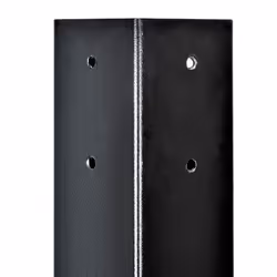 Mail Boss 7127 Surface Mount  Black Mailbox Post