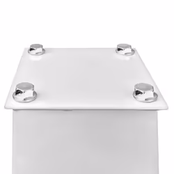 Mail Boss 7131  Alpine White Surface Mount Post
