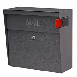 Mail Boss 7160 Metro Locking Security Wall Mount Mailbox Galaxy