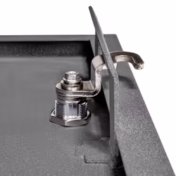 Mail Boss 7521 Mail Manager Locking Mailbox  Large  Black & Granite