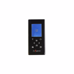 Insignia Black Steam Shower Cabin Enclosure Cubicle 1100x700 Offset RH Quadrant
