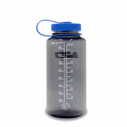 Nalgene 2020-1532, 1000 ml, Grey, Screw lid, Blue, United States, 210 mm