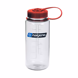 Nalgene Tritan Wide Mouth BPA-Free Water Bottle Clear 16 oz