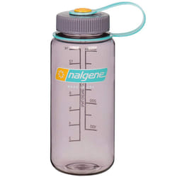Nalgene Tritan Wide Mouth BPA-Free Water Bottle  Aubergine  16 oz
